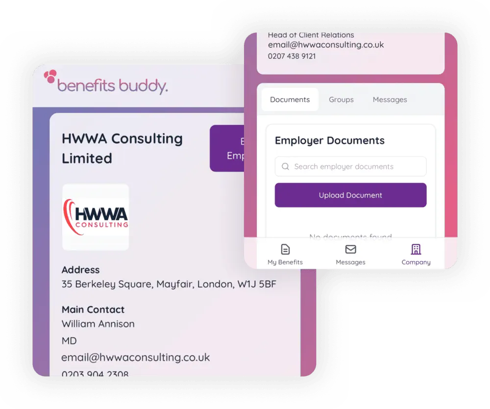 Employee Dashboard Screenshots